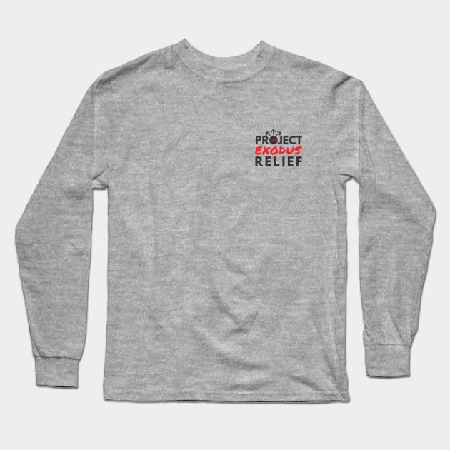 PER 20 small logo Long Sleeve T-Shirt by Pro Exodus Relief 